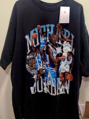 Nike Jordan Black Michael Jordan Graphic Tee